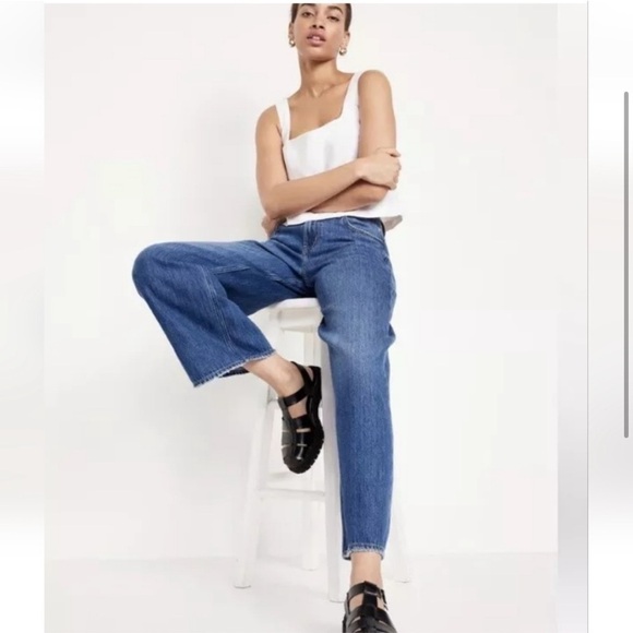 Old Navy Black Fisherman Sandal Chunky Sole Size 9 NWOT - Picture 1 of 3